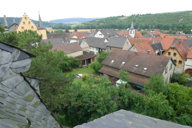Stiftshaus von oben